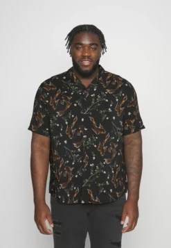 Pier OneASIAN PRINT RESORT - Skjorta - Black