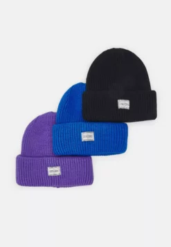 Pier OneUNISEX 3 PACK - Mössa - Black/purple/blue