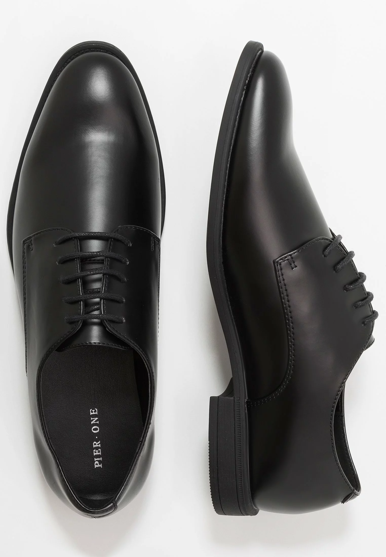 Pier OneEleganta Snörskor - Black - Bild 2