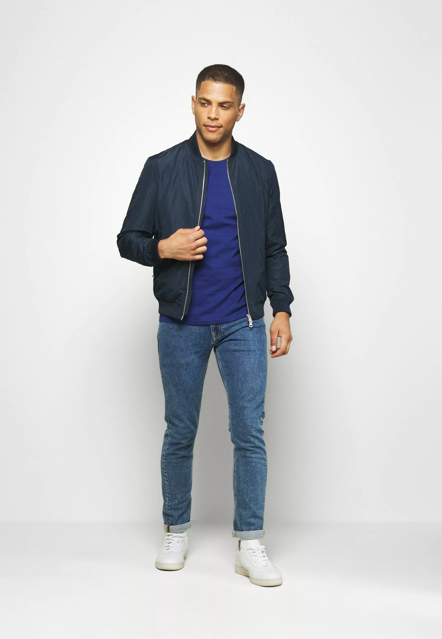 Pier OneT-shirt Med Print - Blue - Bild 2