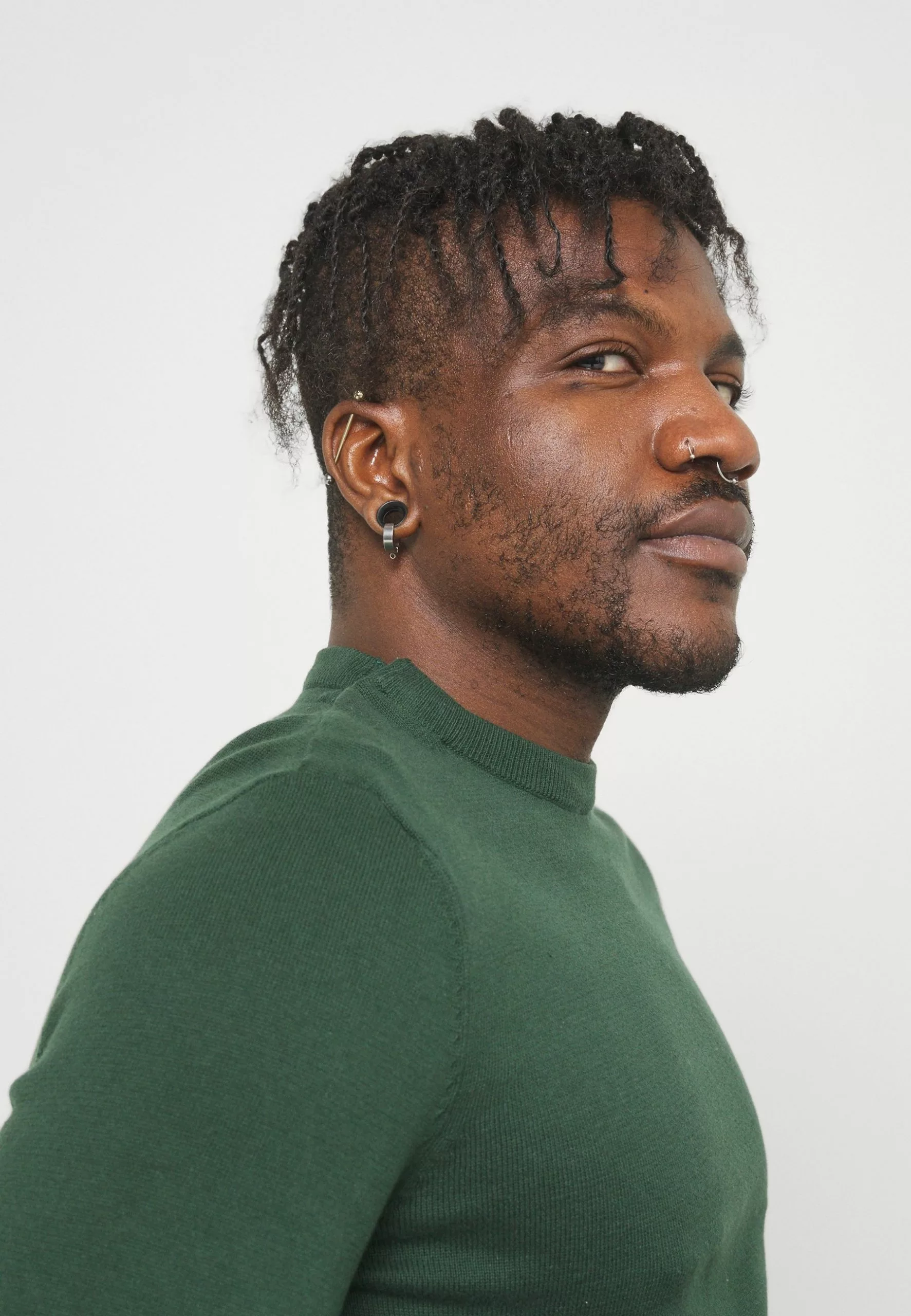 Pier OneStickad Tröja - Dark Green - Bild 6