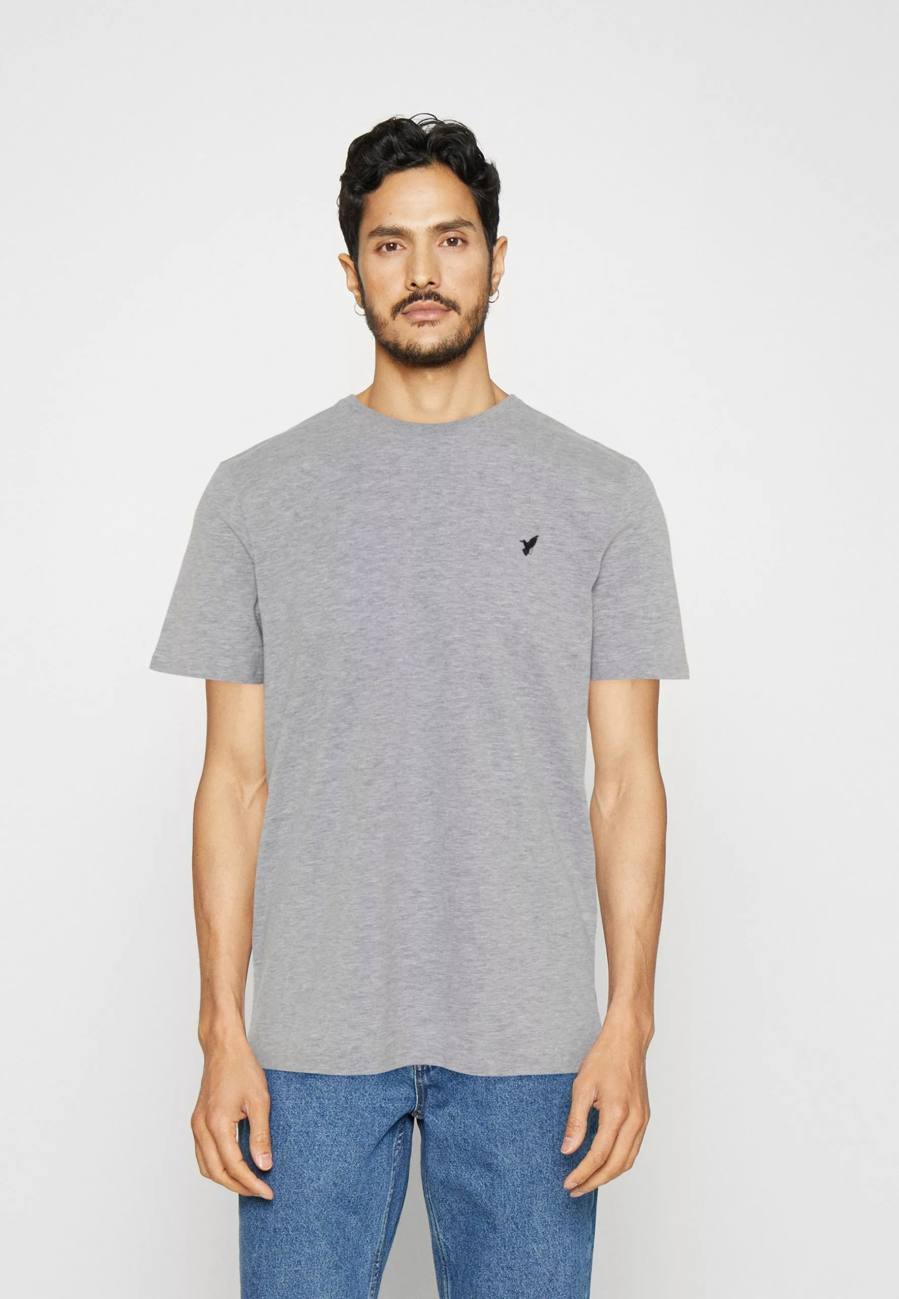 Pier One5 PACK - T-shirt - Bas - White/ark Green/blue - Bild 6