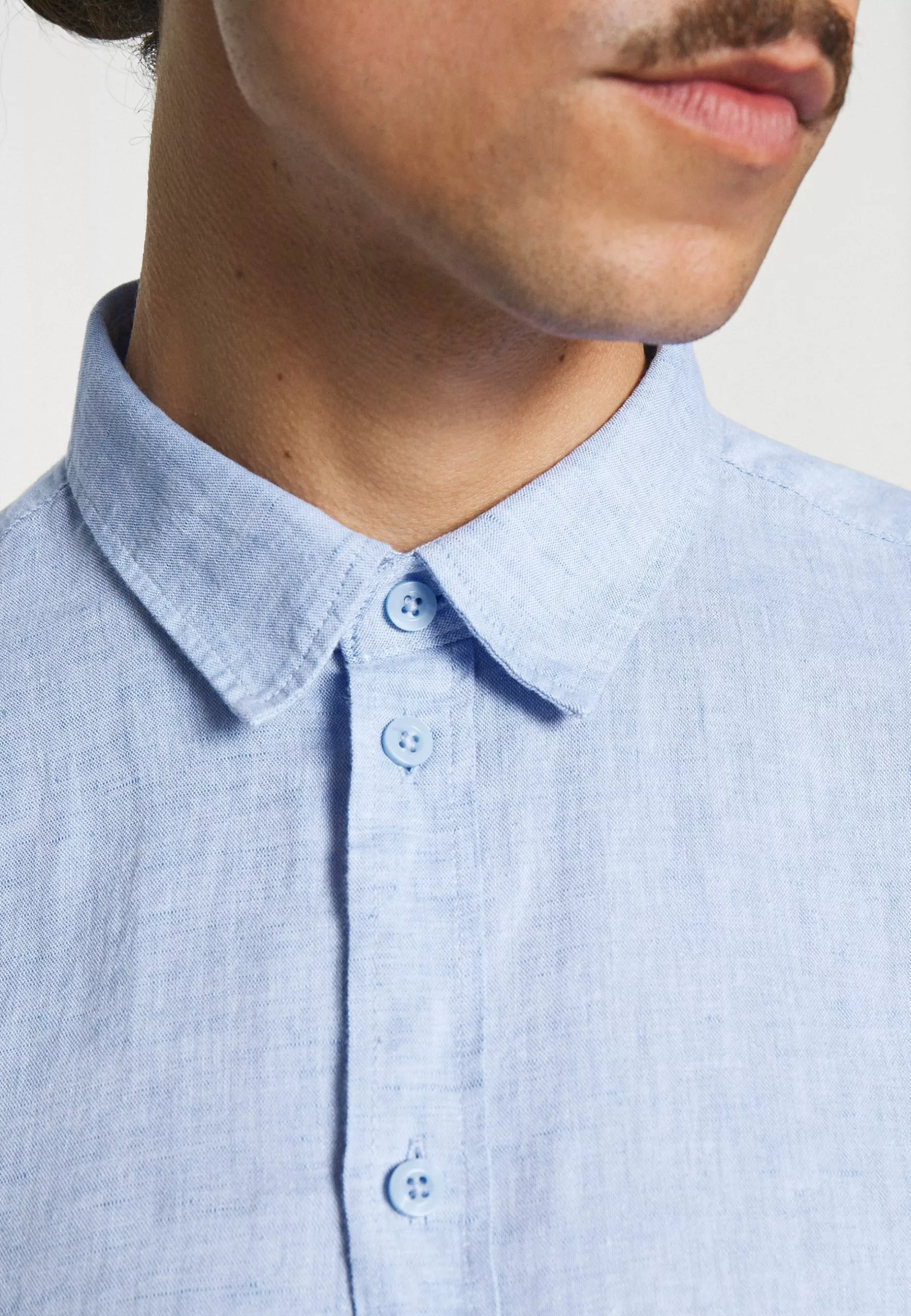 Pier OneSkjorta - Mottled Blue - Bild 5