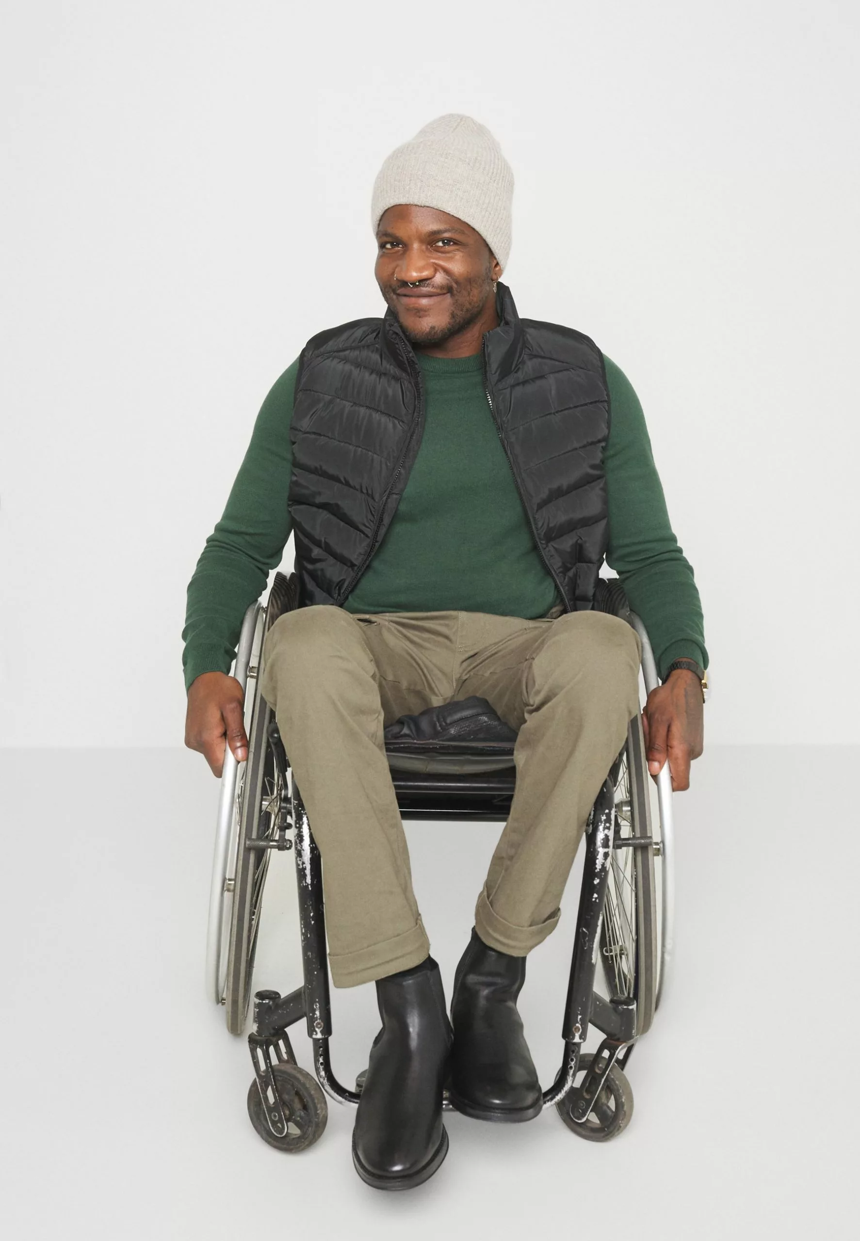 Pier OneStickad Tröja - Dark Green - Bild 5