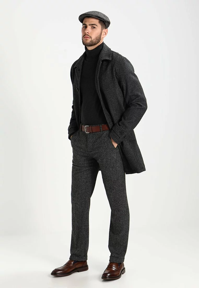 Pier OneStickad Tröja - Mottled Dark Grey - Bild 2