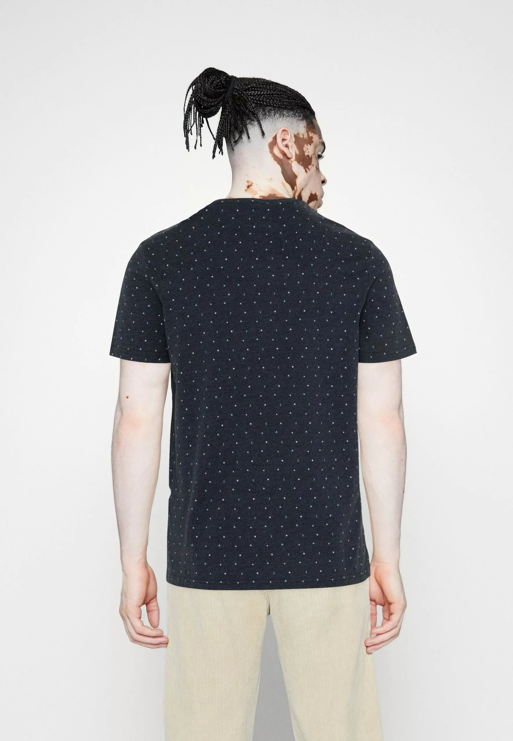 Pier One5 PACK - T-shirt - Bas - Dark Blue/white/red - Bild 3