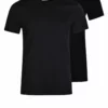 Pier One2 PACK - T-shirt - Bas - Black