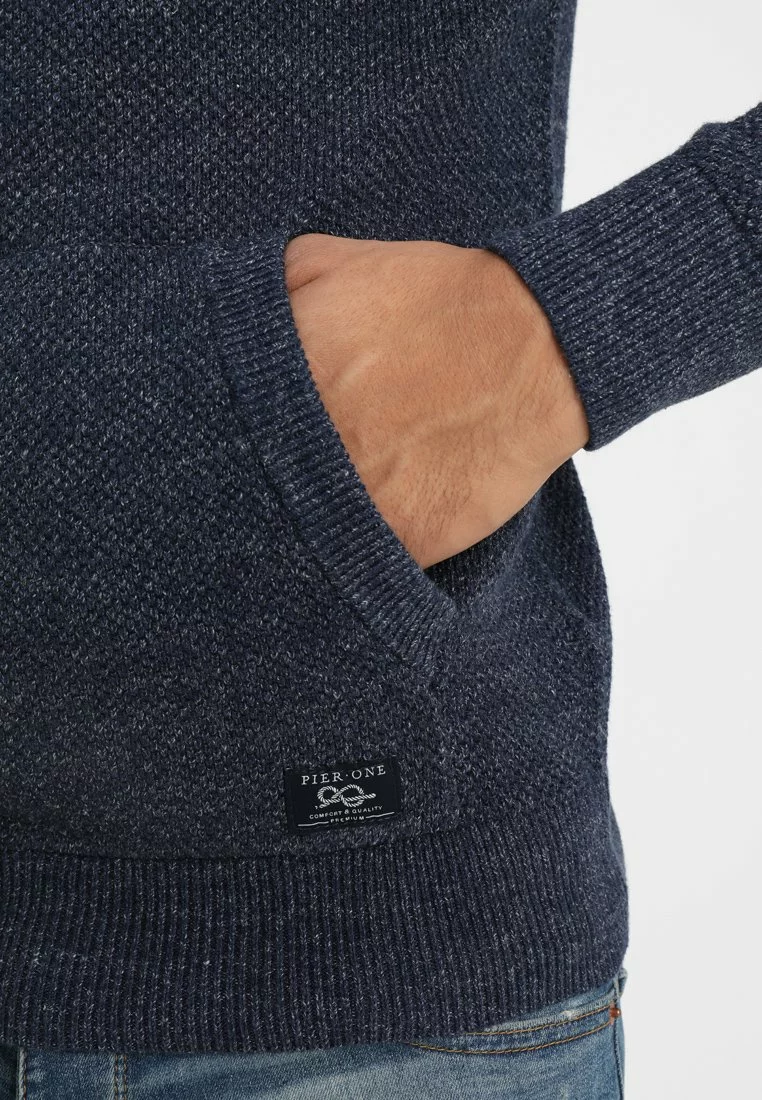 Pier OneStickad Tröja - Mottled Blue - Bild 6
