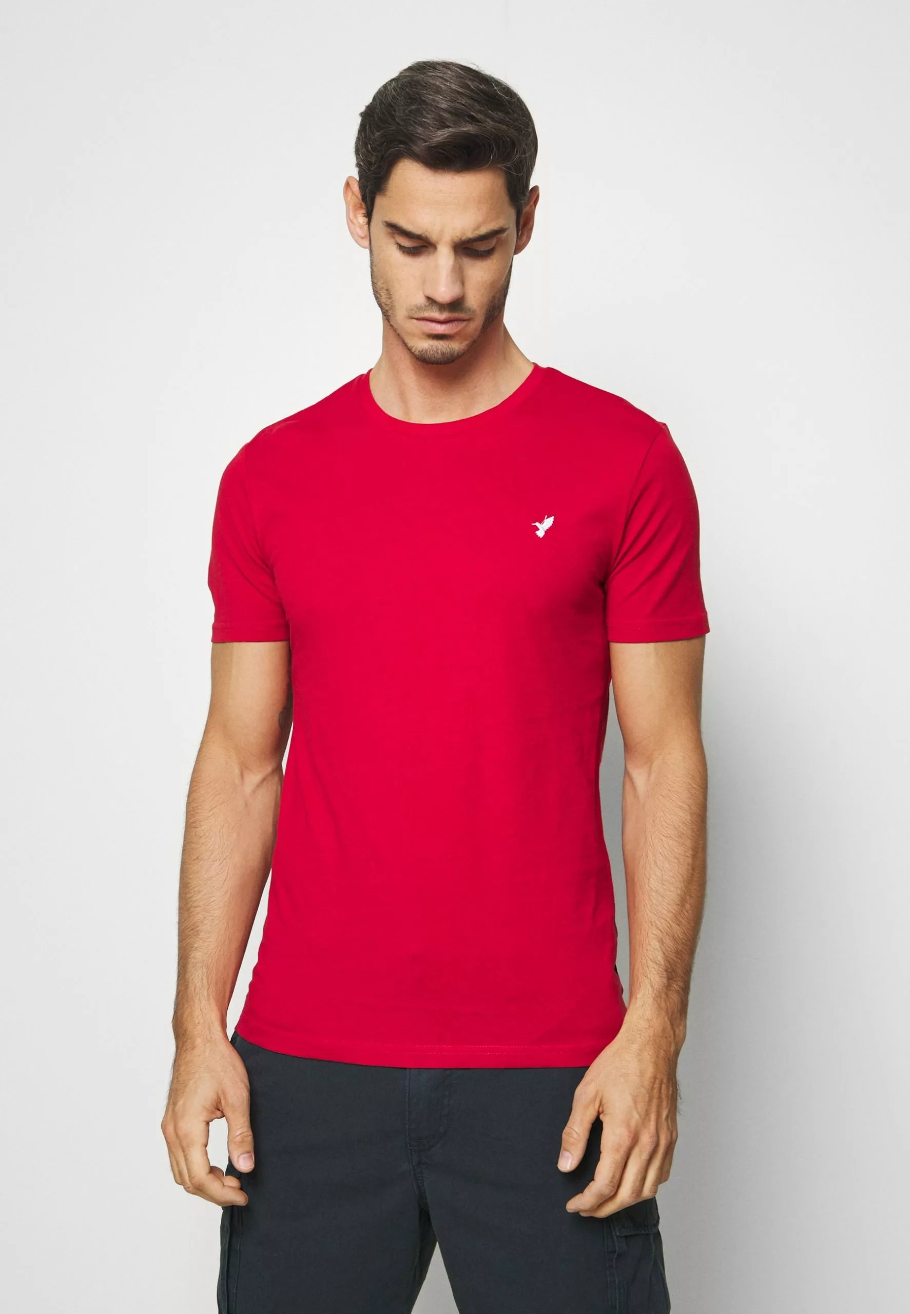 Pier One3 PACK - T-shirt Med Print - White/dark Blue/red - Bild 6