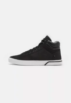 Pier OneUNISEX - Höga Sneakers - Black