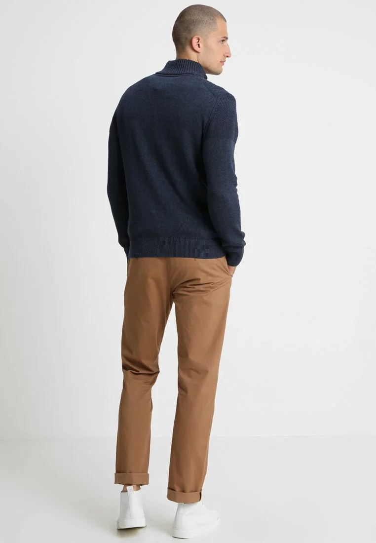 Pier OneStickad Tröja - Mottled Dark Blue - Bild 3