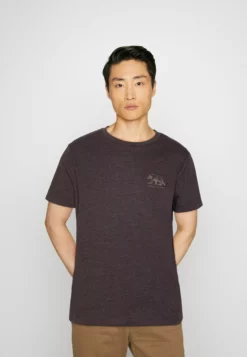 Pier OneT-shirt Med Print - Brown