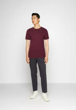 Pier OneT-shirt - Bas - Dark Blue/pink/off-white