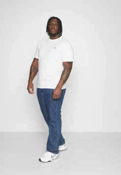 Pier One2 PACK - T-shirt - Bas - Dark Blue/white