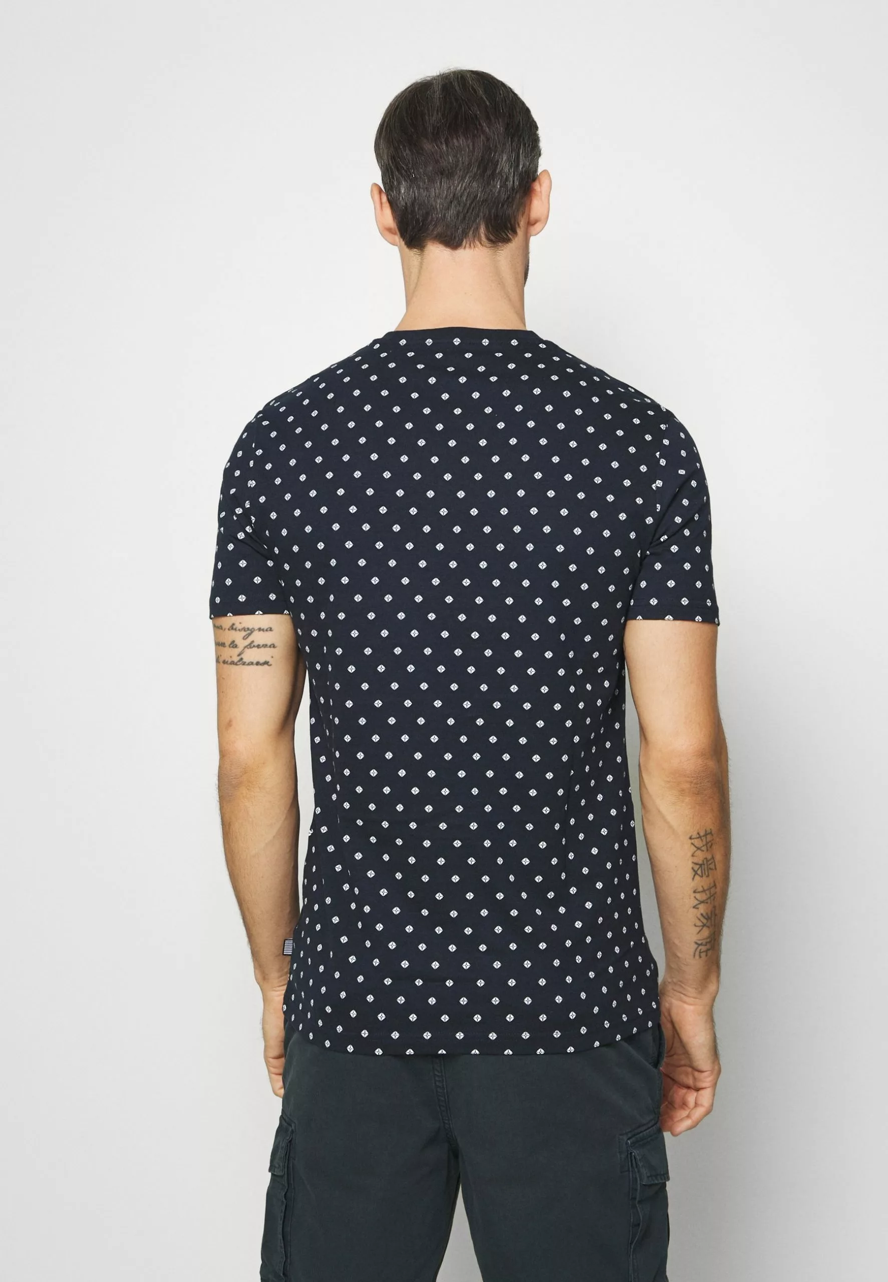 Pier One3 PACK - T-shirt Med Print - White/dark Blue/red - Bild 4