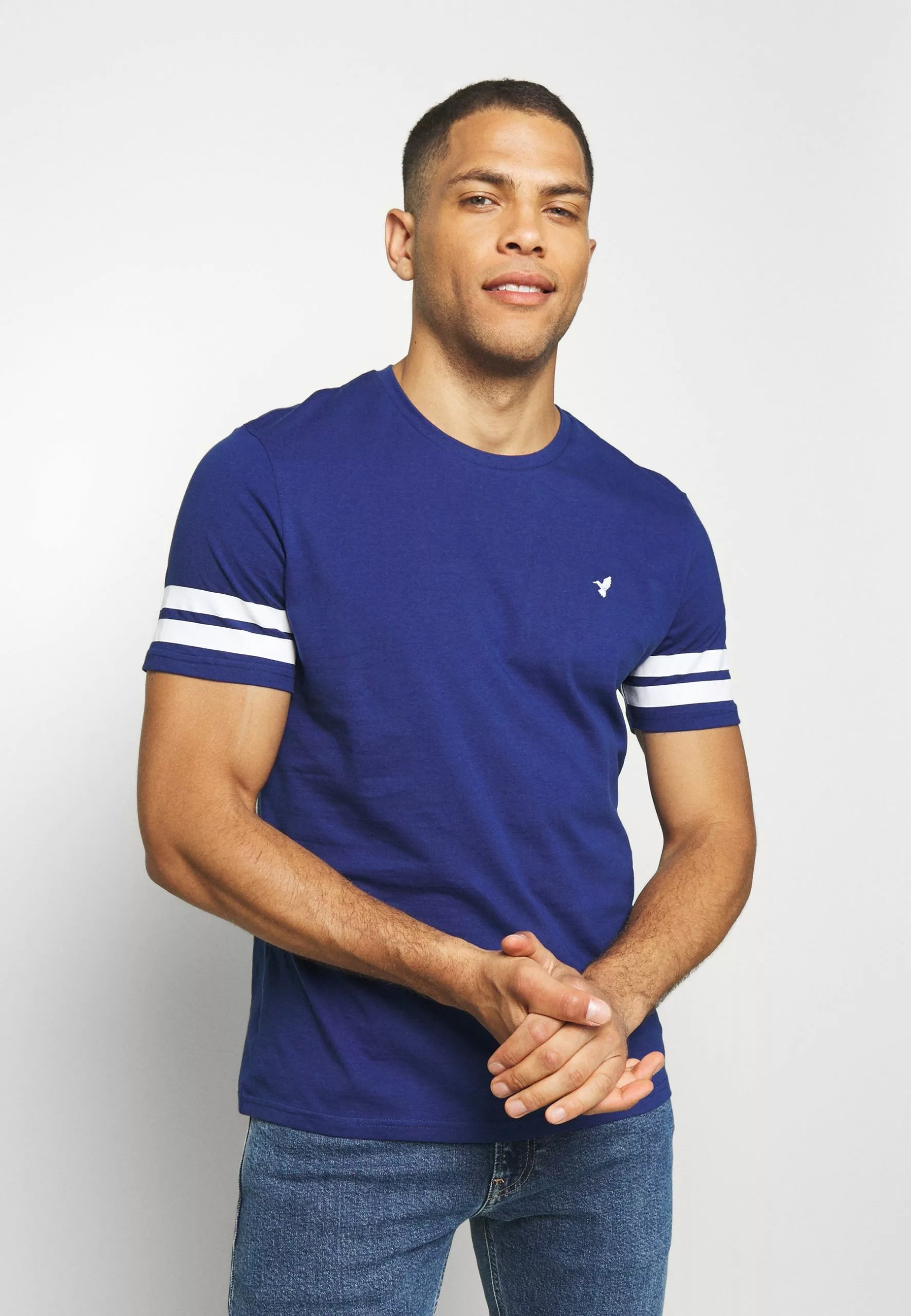 Pier OneT-shirt Med Print - Blue