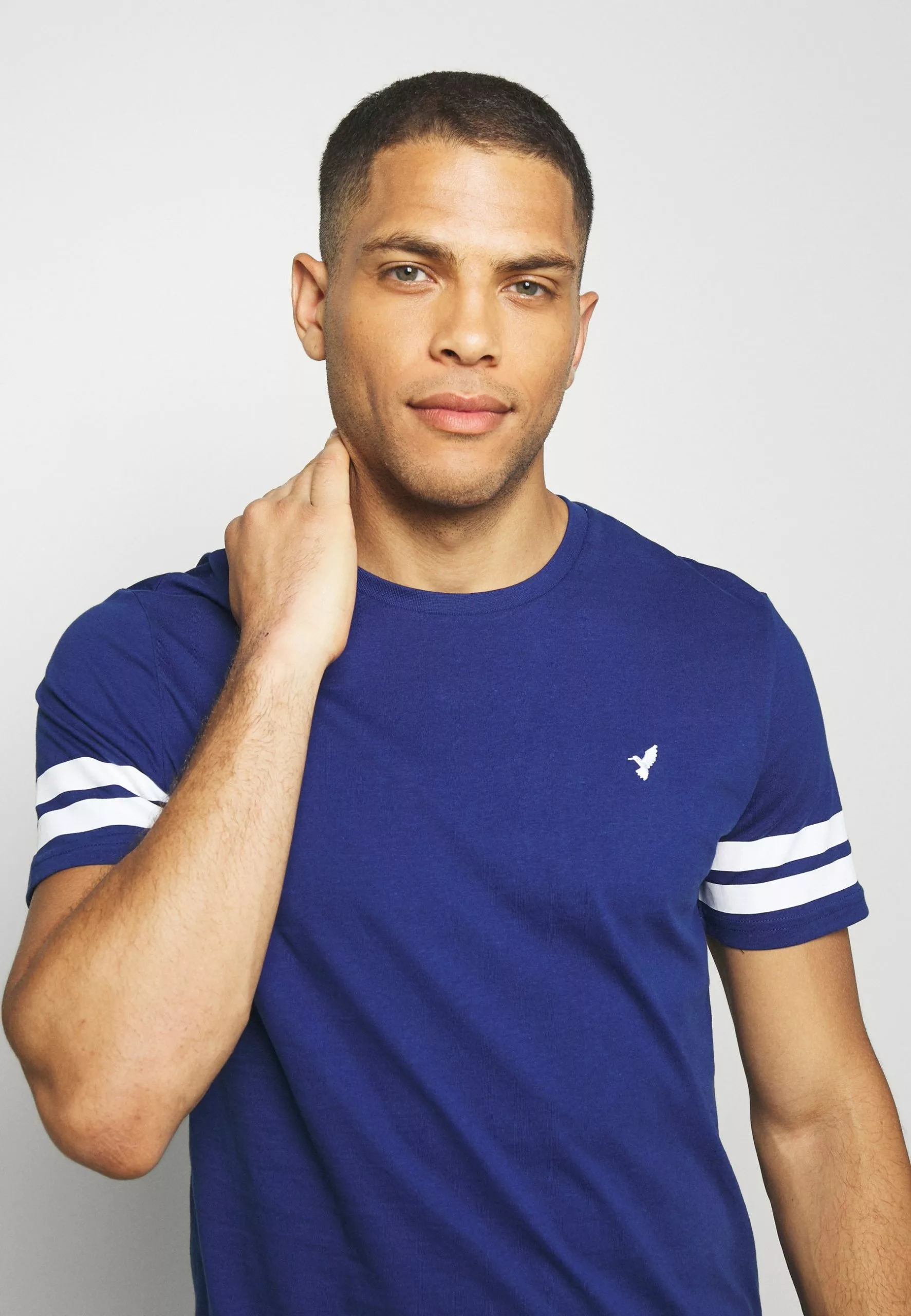 Pier OneT-shirt Med Print - Blue - Bild 4