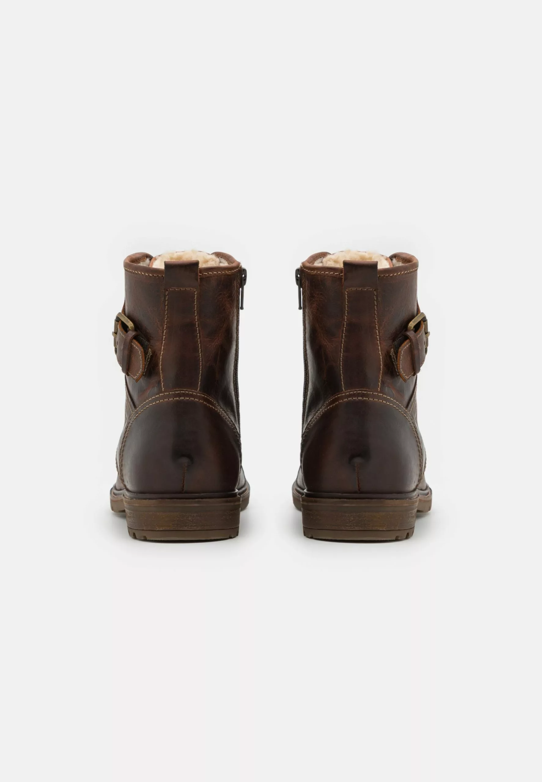 Pier OneLEATHER - Snörstövletter - Brown - Bild 3
