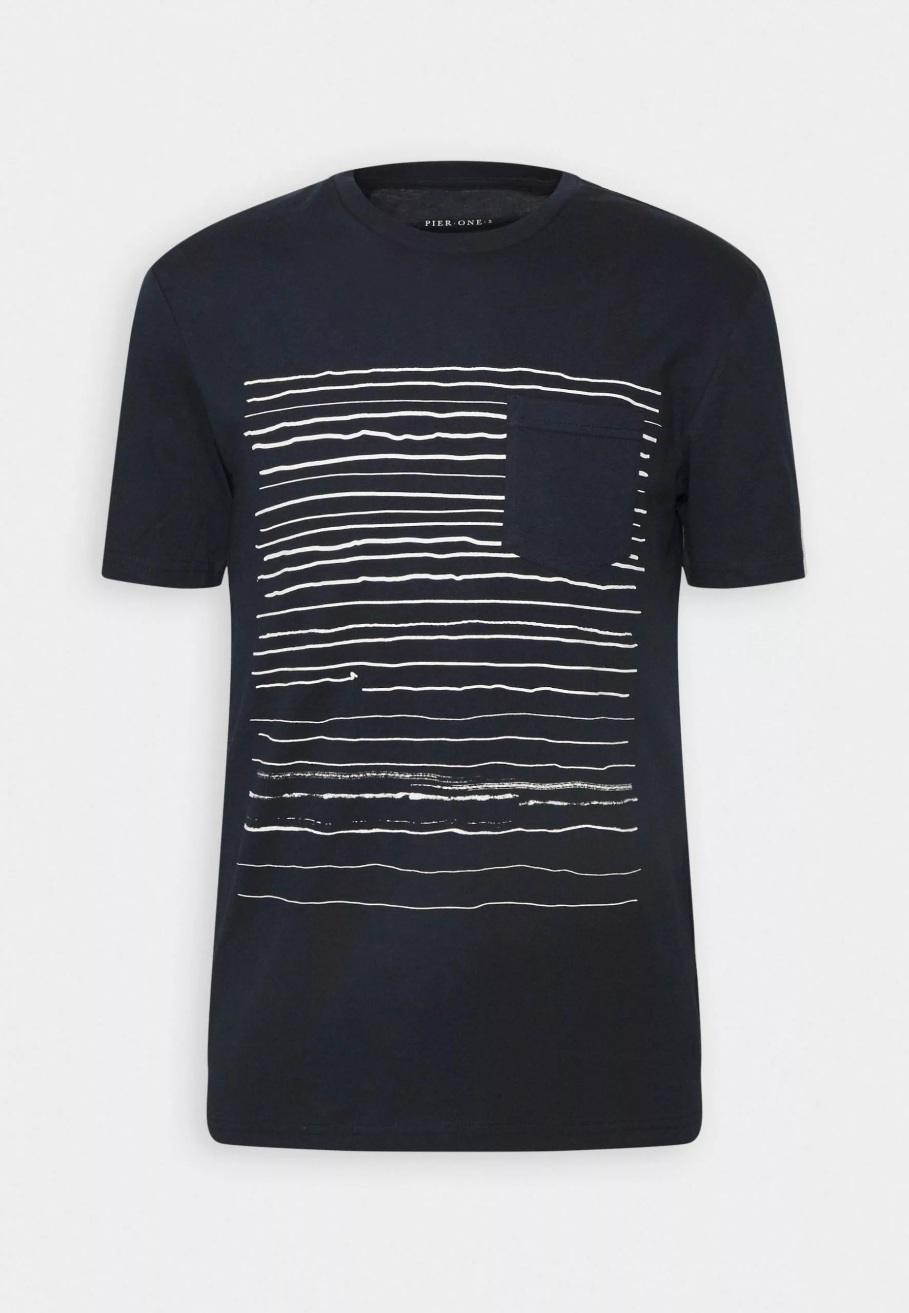 Pier OneT-shirt Med Print - Dark Blue - Bild 4