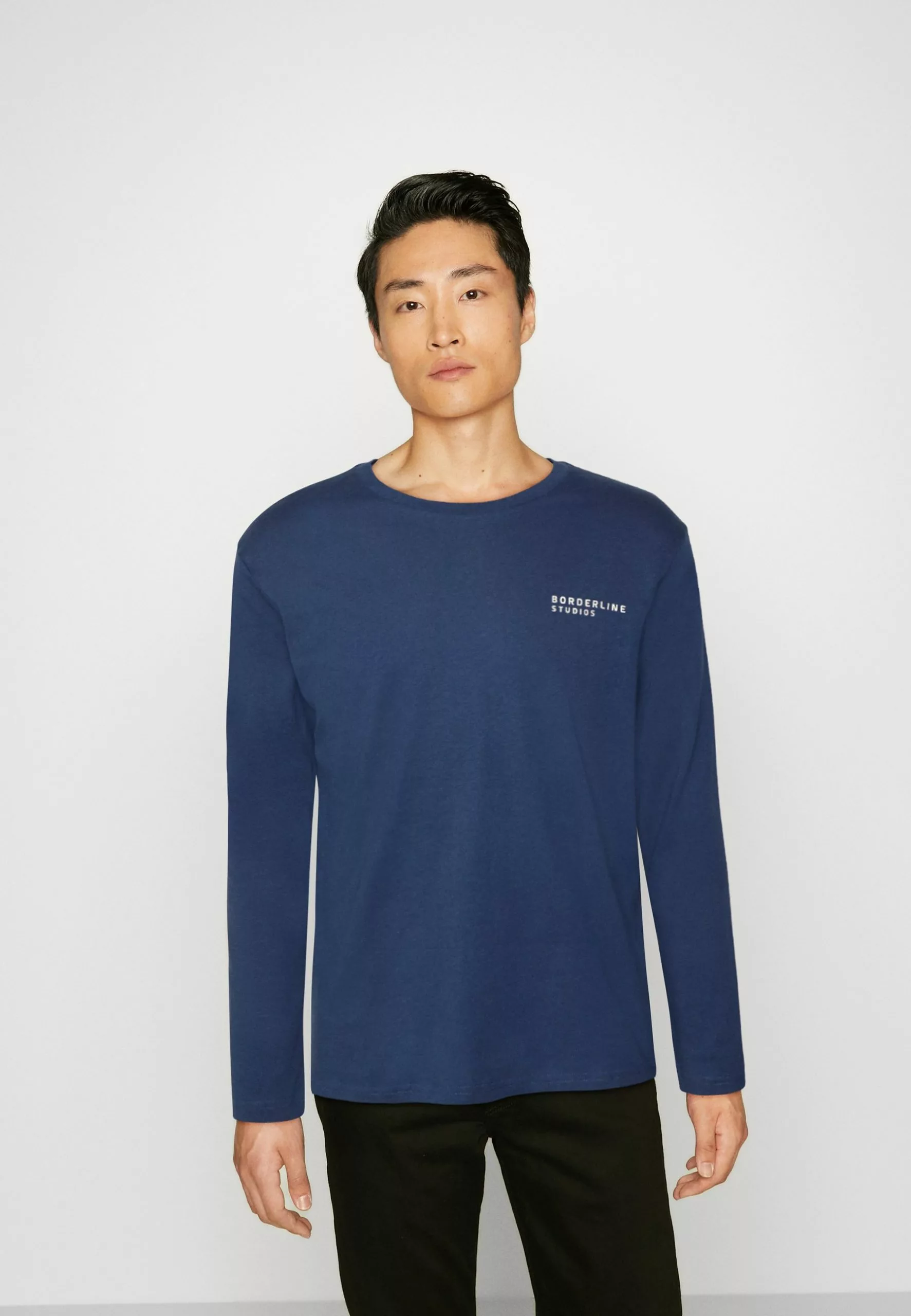 Pier OneLångärmad Tröja - Dark Blue