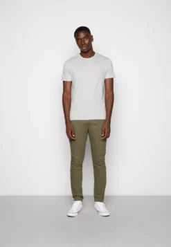 Pier OneUNISEX 5 Pack - T-shirt - Bas - Black /dark Blue/dark Green