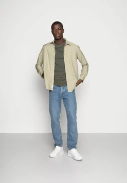 Pier One3 PACK - T-shirt - Bas - Black/grey/green