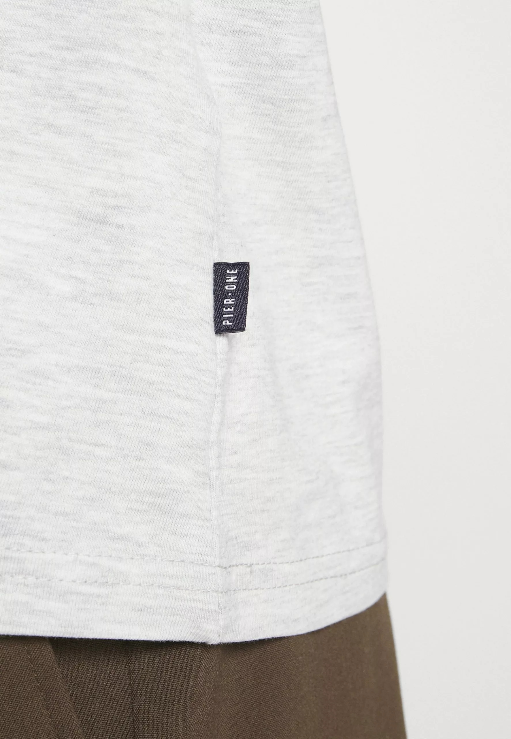 Pier One5 PACK - T-shirt - Bas - Light Grey - 101_white - 001_green - 602 - Bild 8