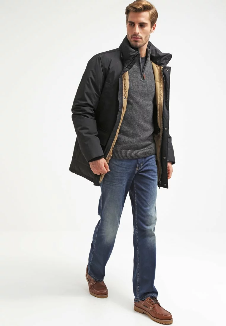 Pier OneStickad Tröja - Dark Grey Melange - Bild 2