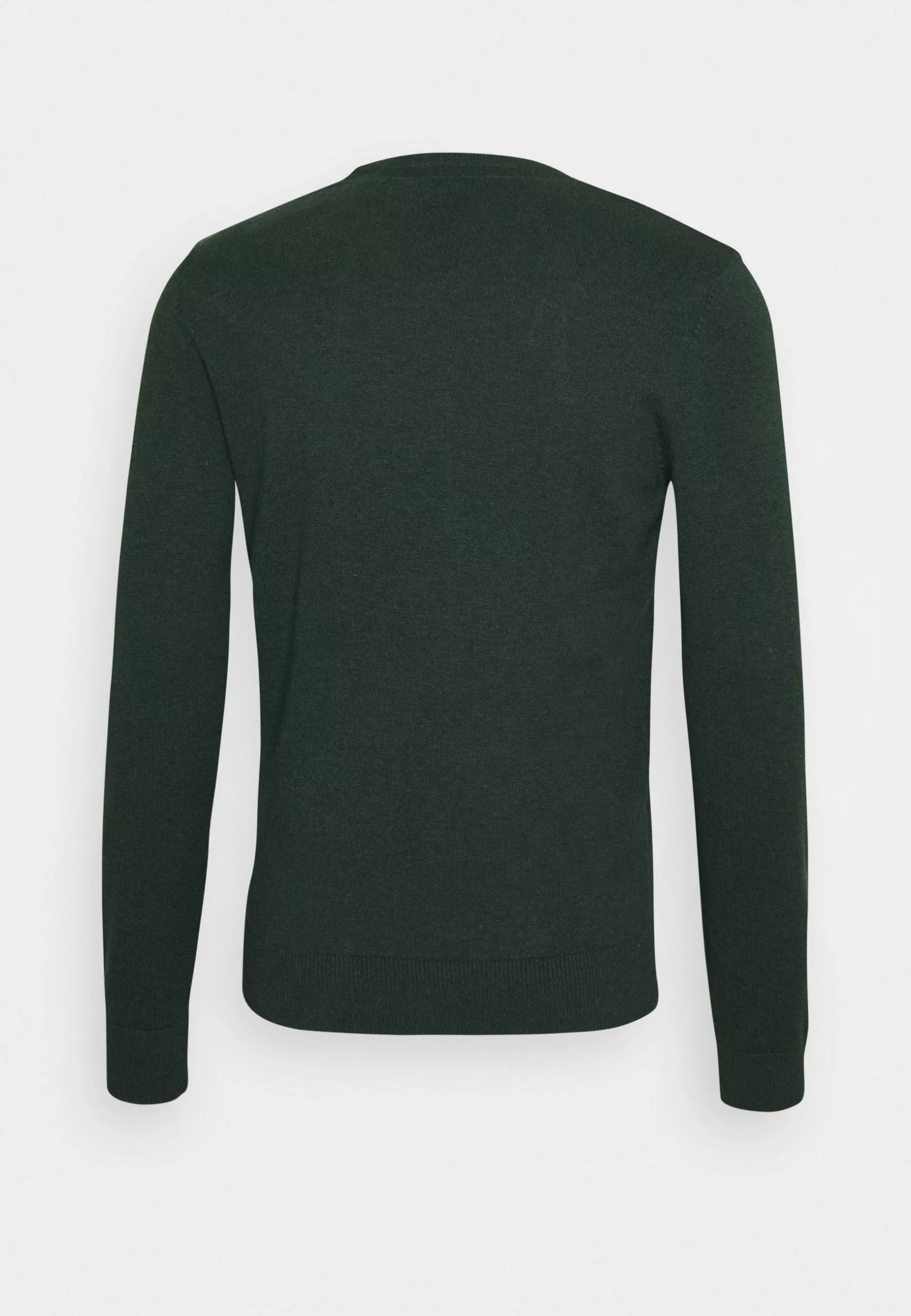 Pier OneBASIC CREWNECK - Stickad Tröja - Mottled Dark Green - Bild 8