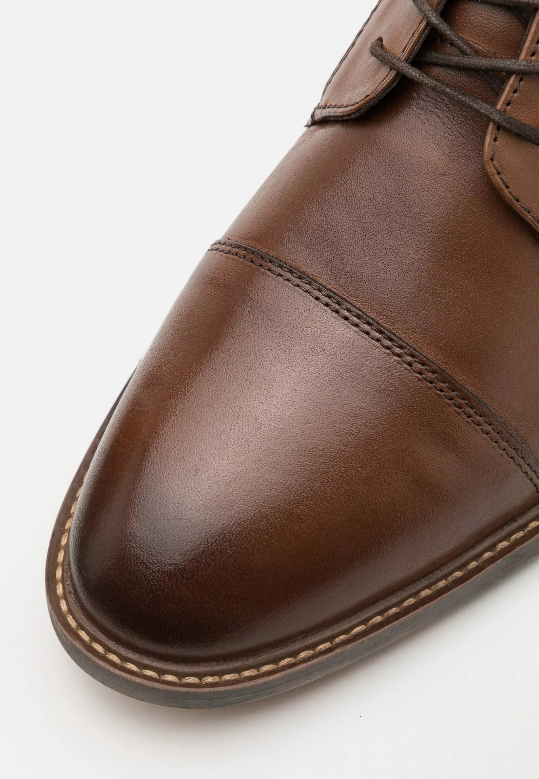 Pier OneLEATHER - Snörskor - Brown - Bild 6