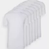 Pier One7 PACK - T-shirt - Bas - White