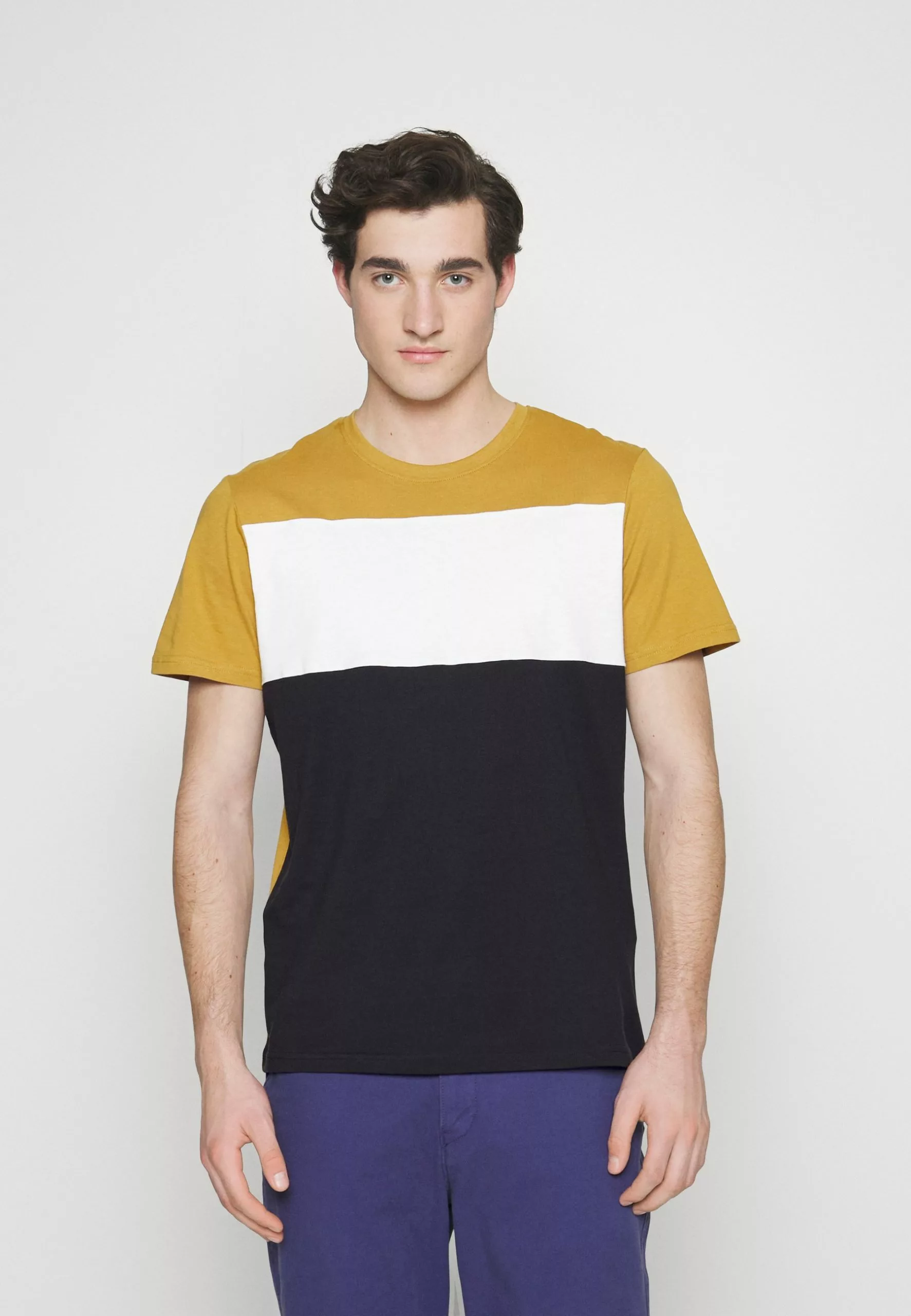 Pier OneT-shirt Med Print - Black