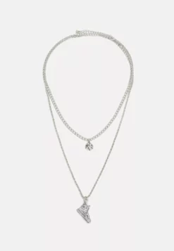 Pier OneUNISEX 2 PACK - Halsband - Silver-coloured