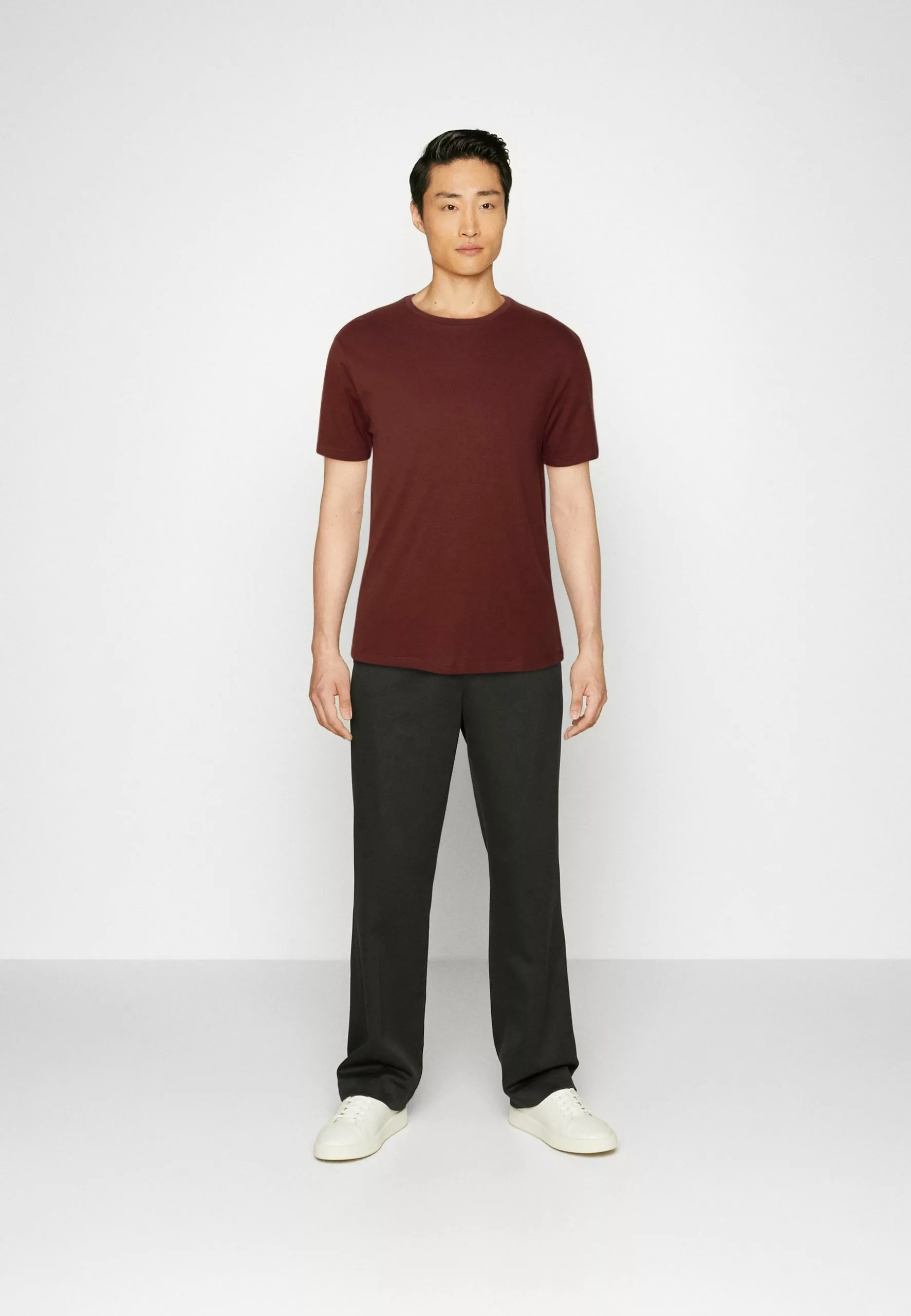 Pier One7 PACK - T-shirt - Bas - Black/dark Blue/dark Green