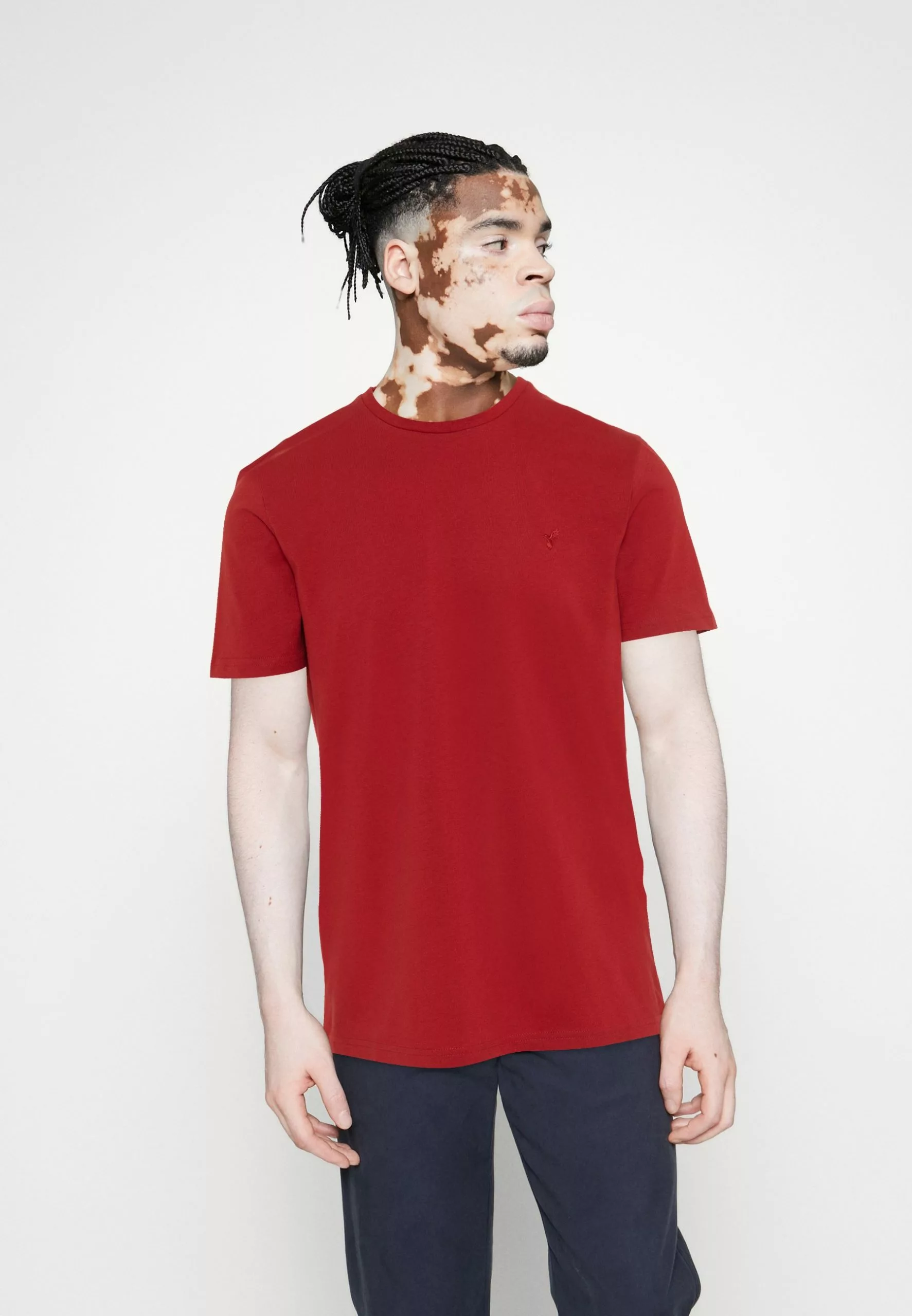 Pier One5 PACK - T-shirt - Bas - Dark Blue/white/red - Bild 5