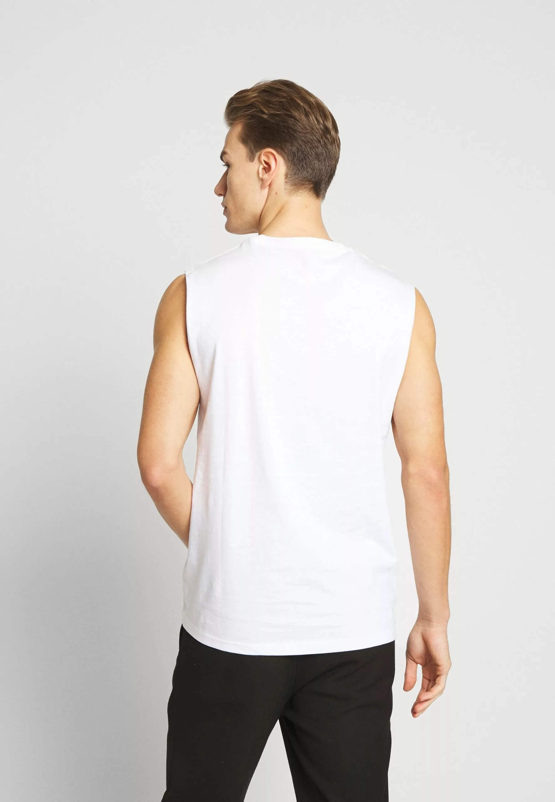 Pier One3 PACK - T-shirt - Bas - Grey/white/black - Bild 3