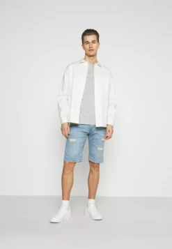 Pier One3 PACK - T-shirt - Bas - Black/grey/bordeaux