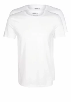 Pier One2 PACK - T-shirt - Bas - White