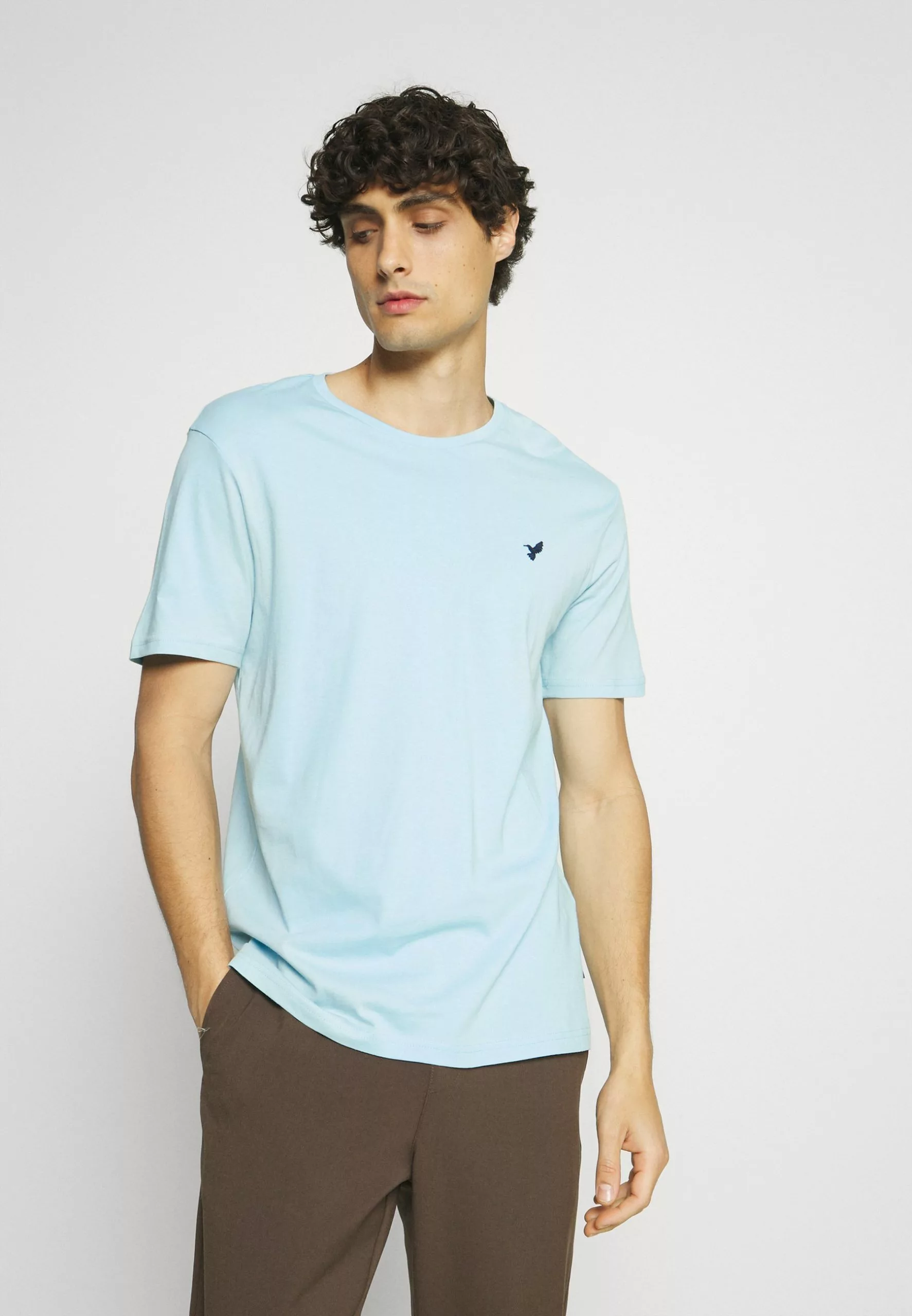 Pier One5 PACK - T-shirt - Bas - Light Grey - 101_white - 001_green - 602 - Bild 5