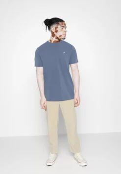 Pier One3 PACK - T-shirt - Bas - White/dark Blue/blue