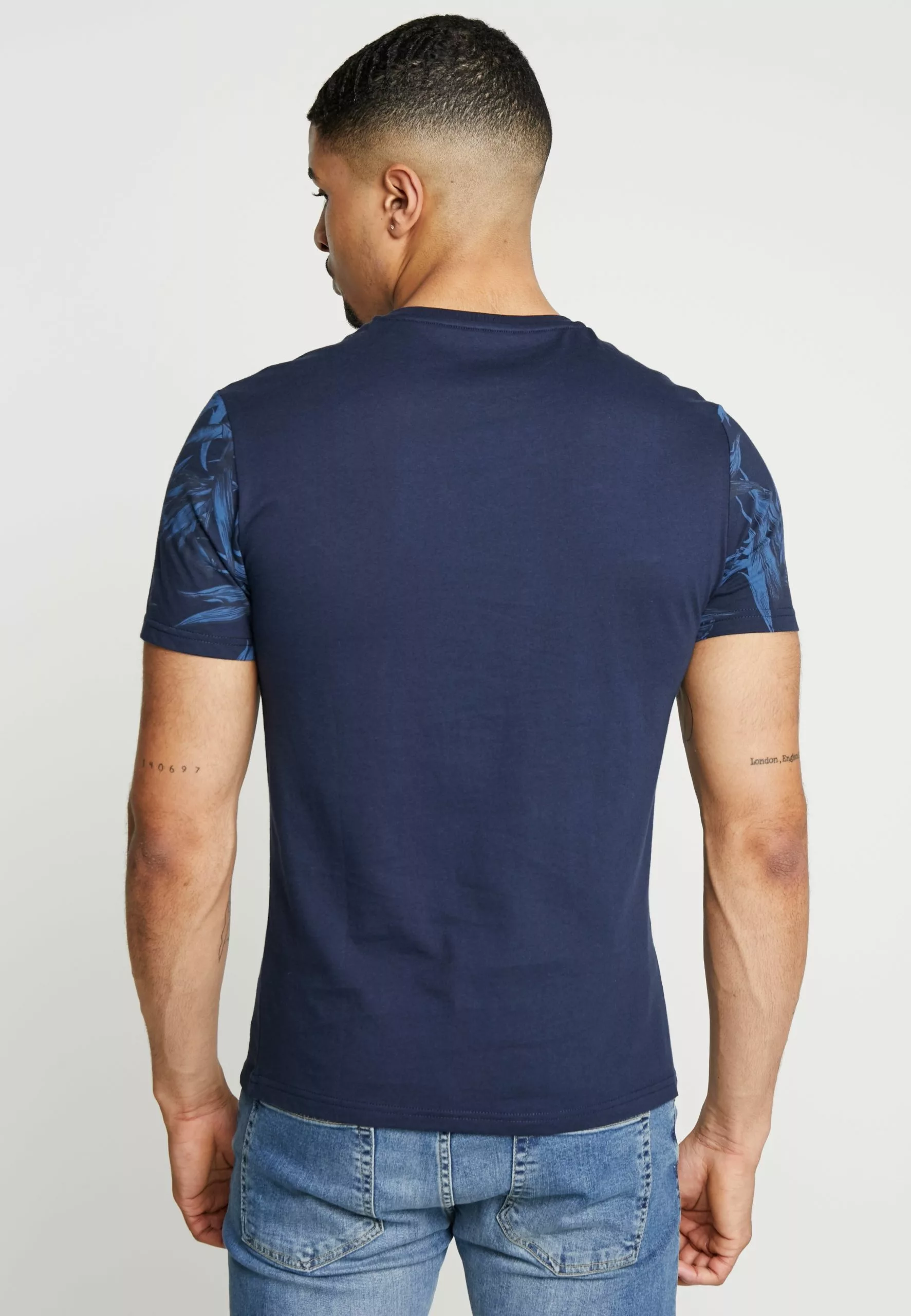 Pier OneT-shirt Med Print - Blue - Bild 3