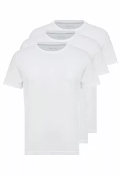 Pier One3 PACK - T-shirt - Bas - White