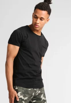 Pier OneT-shirt - Bas - Black