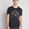 Pier OneT-shirt Med Print - Black