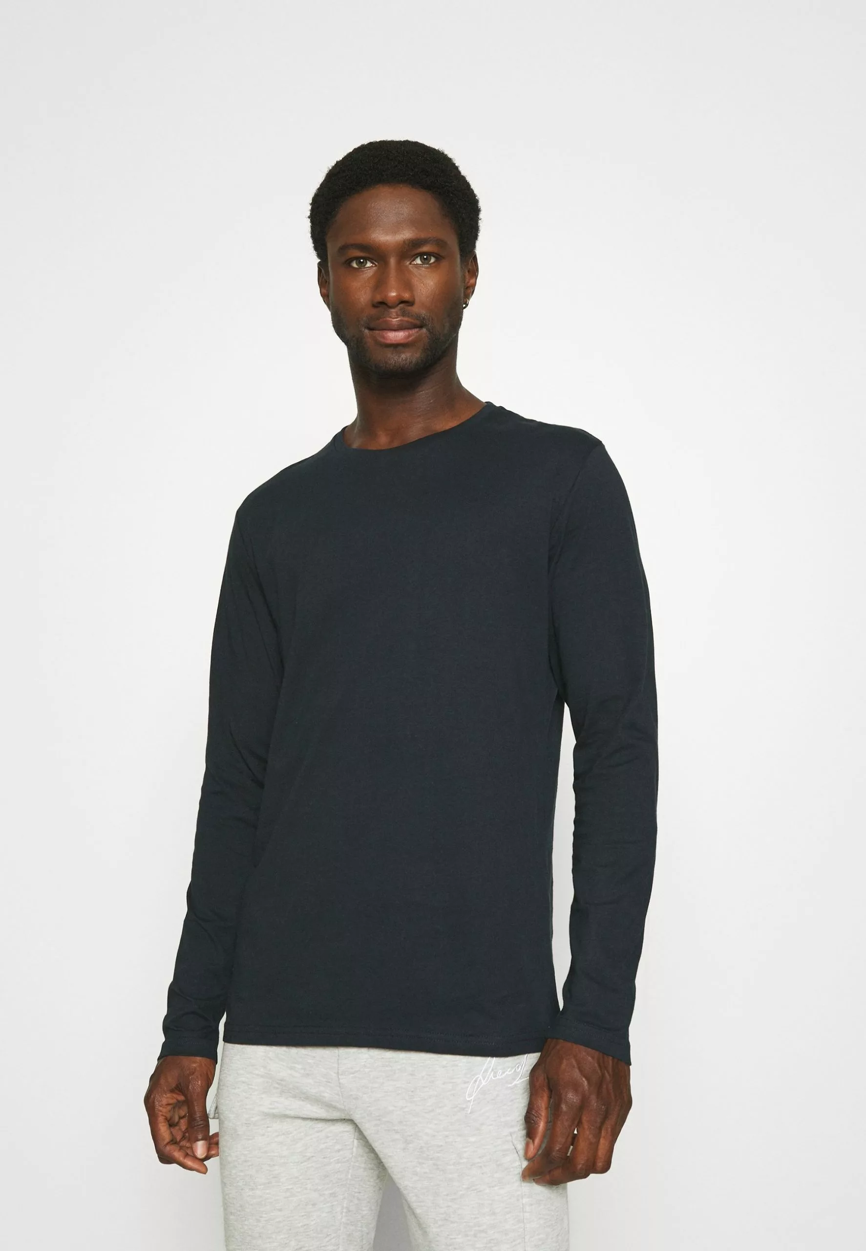 Pier One2 PACK - Långärmad Tröja - Olive/dark Blue - Bild 2