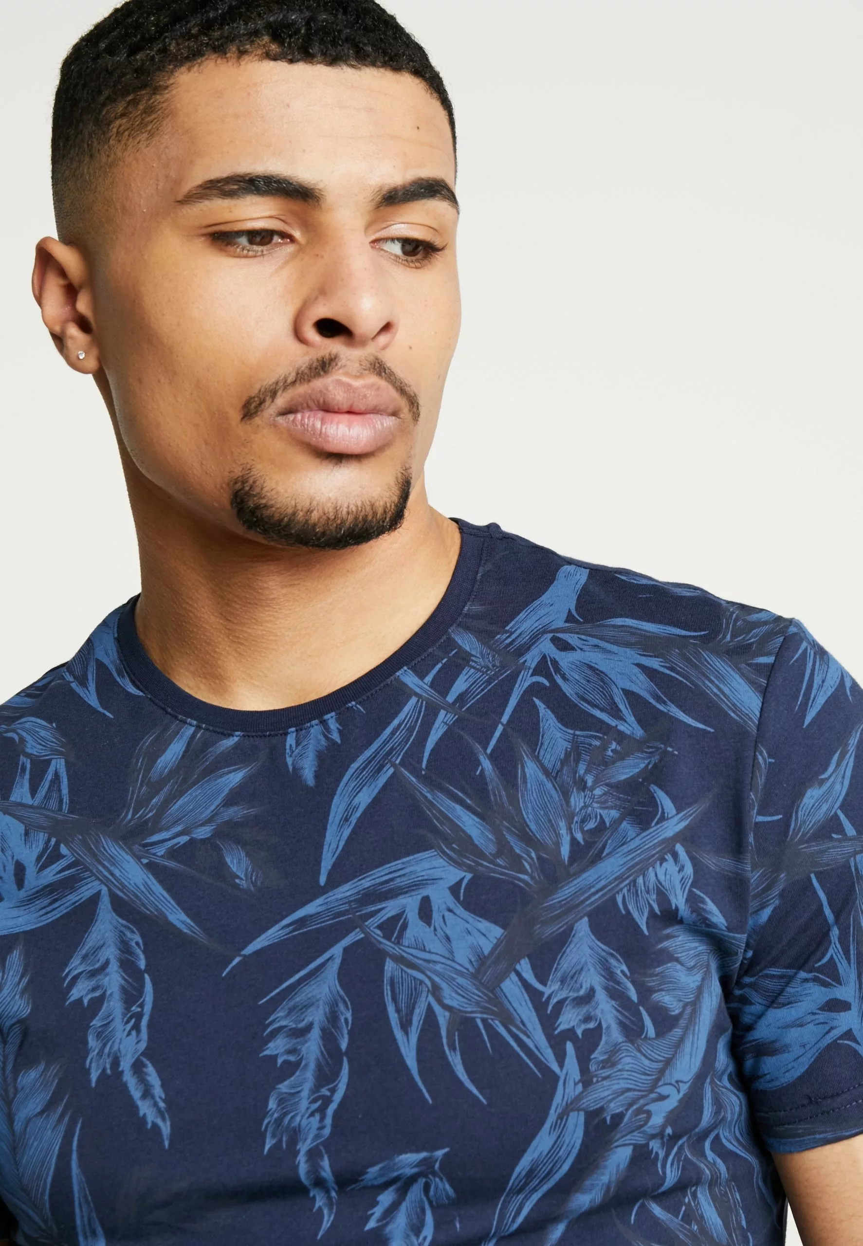 Pier OneT-shirt Med Print - Blue - Bild 5