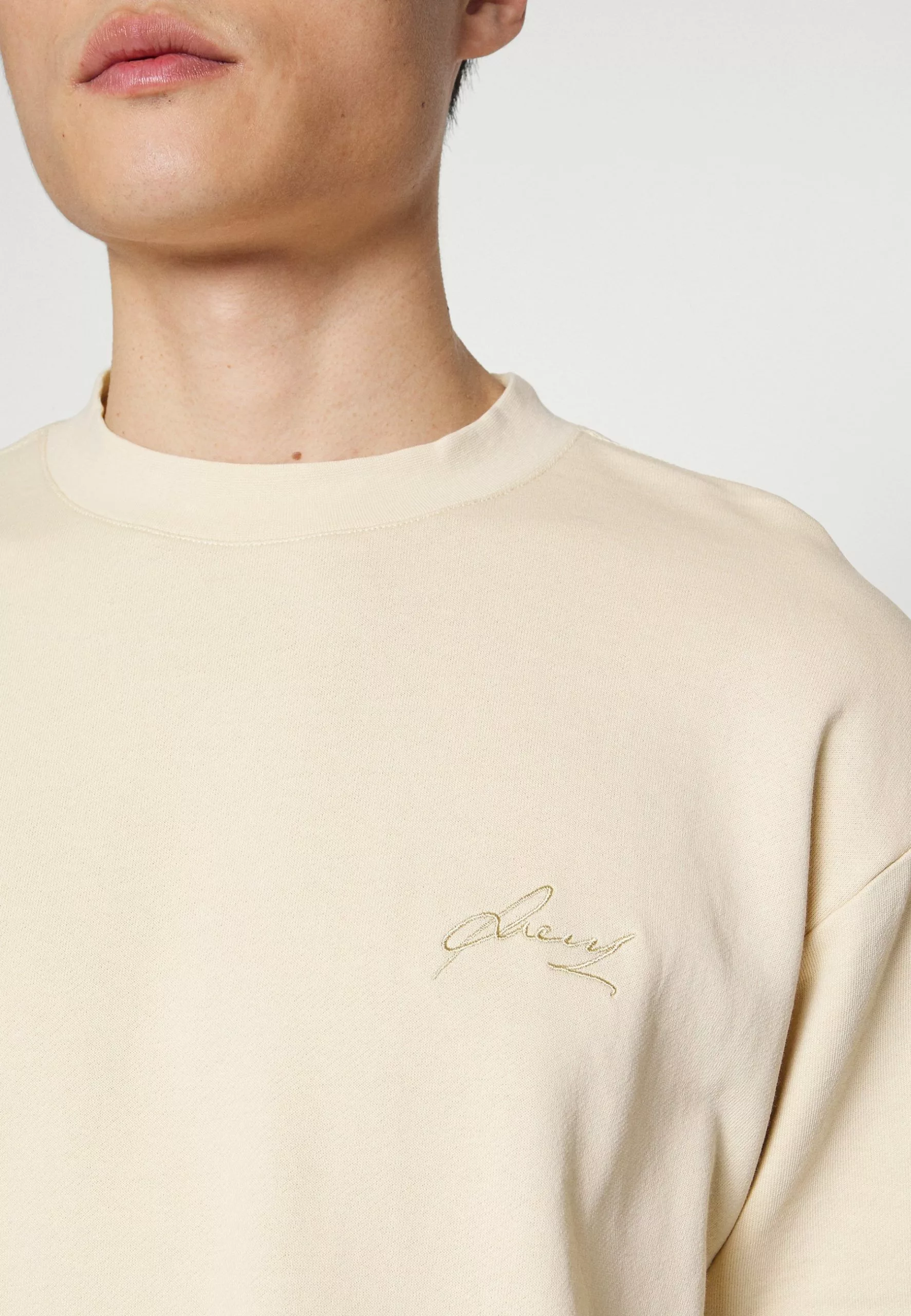 Pier OneSHORT SLEEVE SWEATSHIRT - T-shirt - Bas - Tan - Bild 5